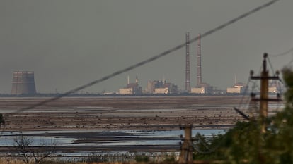 La central nuclear de Zaporiyia, el 27 de junio.