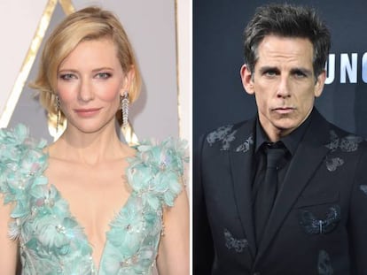 Cate Blanchett, Ben Stiller, Scarlett Johansson, juntos en una campaña de Acnur.