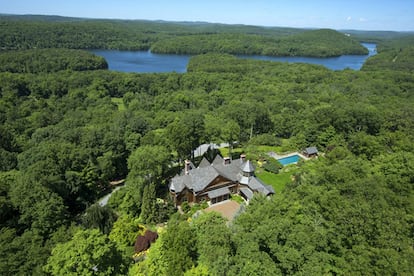 Este es el extraordinario paisaje que disfrutan las celebrities en Bedford.