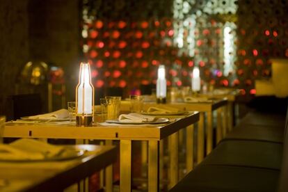 Restaurante Louis 1856, en Barcelona.