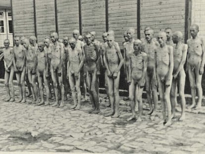 Prisioneros retratados por el Servicio de Identificación del campo, en el que trabajó Francisco Boix. Por Mauthausen, liberado por el ejército estadounidense el 5 de mayo de 1945, y por otros campos de concentración dependientes de él, como Gusen, pasaron unos 200.000 prisioneros de diferentes nacionalidades. Murieron la mitad, entre ellos 4.761 de los 7.200 republicanos españoles que estuvieron confinados allí.