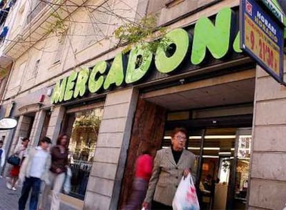 Un establecimiento de Mercadona en el centro de Valencia.