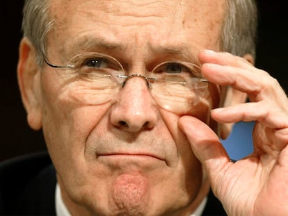 Donald Rumsfeld, en una fotografía de 2003.