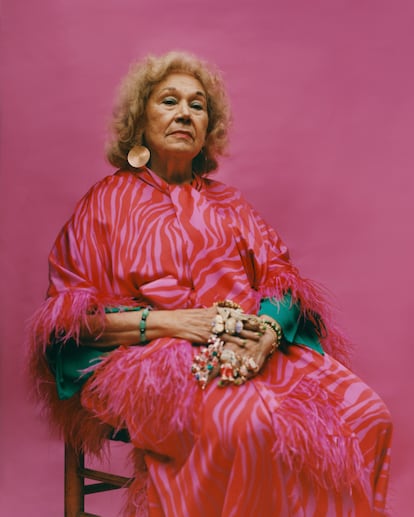 Maria Antonia Cay, alias Toñita, dueña del Caribbean Social Club. 