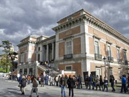 Fachada del Museo del Prado de Madrid.