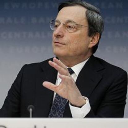 Mario Draghi, presidente del BCE