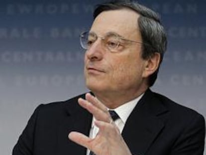 Mario Draghi, presidente del BCE