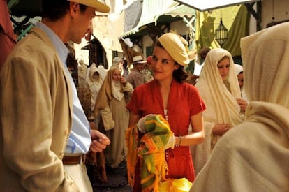 Adriana Ugarte, protagonista de 'El tiempo entre costuras'.