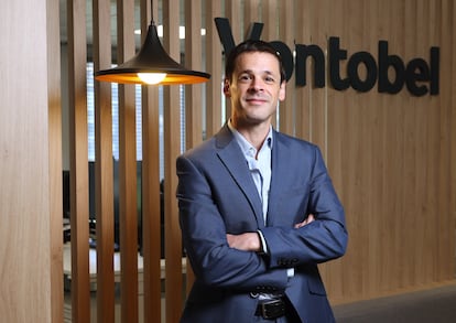 Felipe Villarroel, gestor de TwentyFour AM (Boutique de Vontobel AM), en sus oficinas en Madrid.