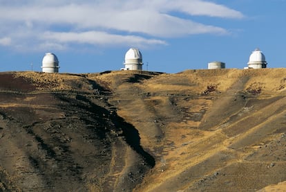 Domes of the Astronomical Research Center in the mountains of Merida (Venezuela), 2014.