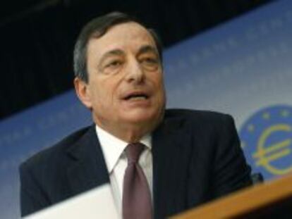 Mario Draghi, presidente del Banco Central Europeo 