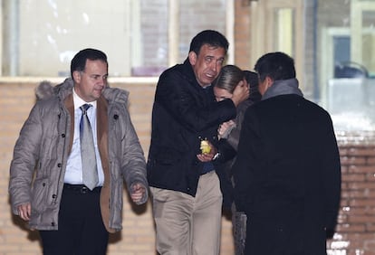 Humberto Moreira leaves Soto del Real prison on January 22.