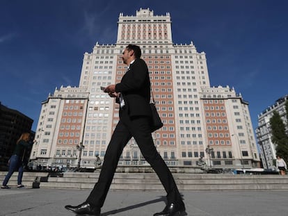 El Edificio España de Madrid. 