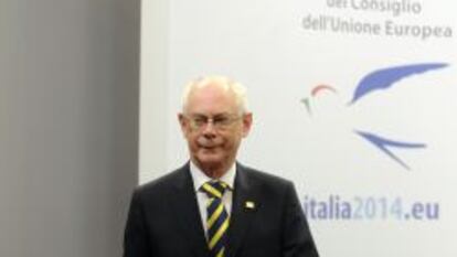 El presidente del Consejo Europeo, Herman Van Rompuy.