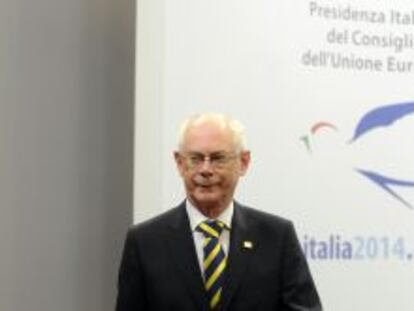 El presidente del Consejo Europeo, Herman Van Rompuy.