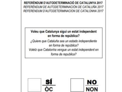 Pàgina 30 del Decret 140/2017, de 6 de setembre, amb les normes complementàries per al referèndum d'autodeterminació de Catalunya.