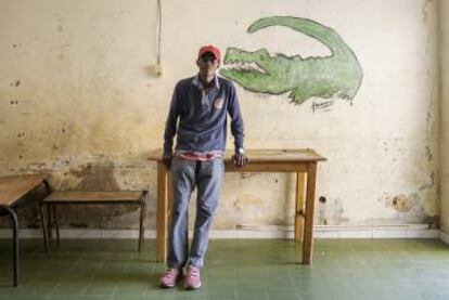 Wali Diop trabaja como educador para la infancia en el centro cultural del barrio.