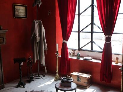 Uno de los cuartos de Enigma Room en la colonia Roma.