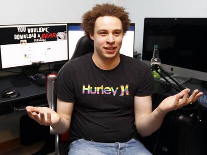 Marcus Hutchins após descobrir o antídoto contra o WannaCry.