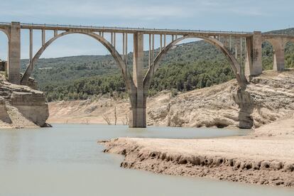 The Entrepeñas reservoir in Castilla–La Mancha.