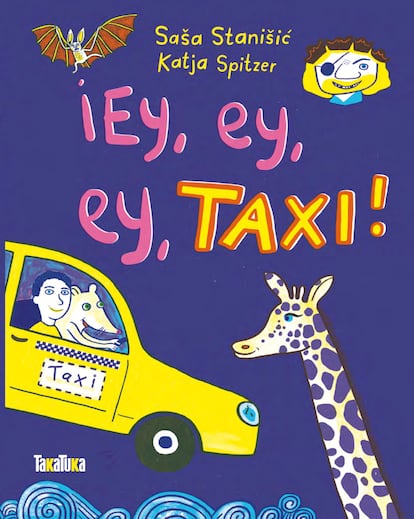 Portada de '¡Ey, ey, ey, taxi!'.