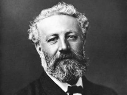 Retrato del escritor francés Julio Verne conservado en la Biblioteca Nacional de Francia.