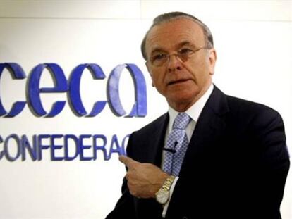 Isidro Fainé, presidente de CECA