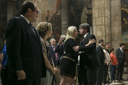 Puigdemont i Munté divendres passat.