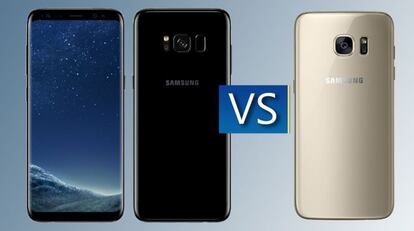 Comparativa Samsung Galaxy S8 vs S7 edge