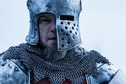 Matt Damon como Jean de Carrouges en 'El último duelo'.