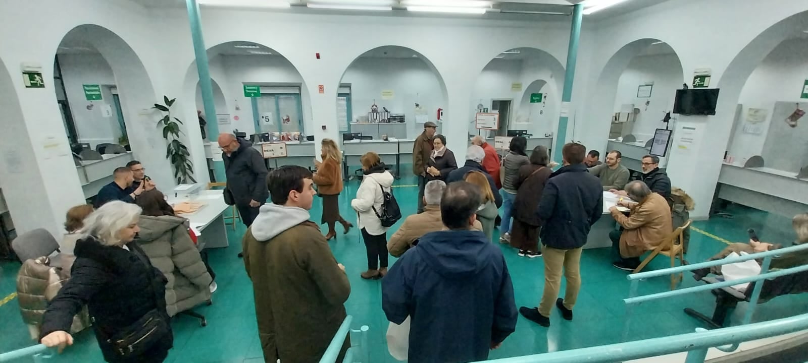 Afluencia en las mesas, porras sobre el resultado y la suerte de San Jorge en Cáceres