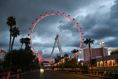 The High Roller Observation Wheel in Las Vegas.