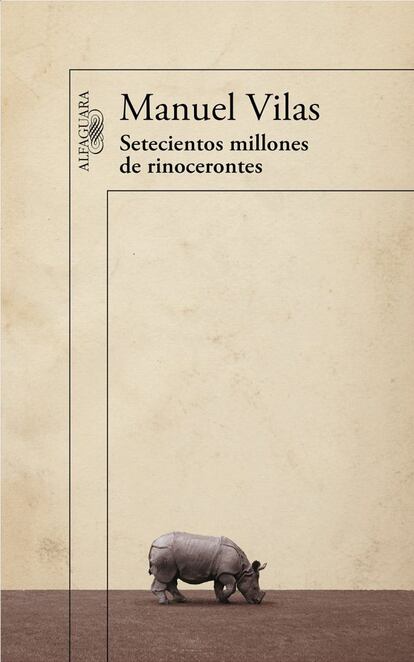 En la batidora de Vilas hay lazos familiares y pasiones desatadas, distopías futuristas y recuentos históricos, pueblos de España y capitales del mundo. Aunque ningún animal haya resultado herido durante la redacción de este volumen, el lector no saldrá indemne de una experiencia delirante y gozosa: algo así como toparse con una manada de 700 millones de rinocerontes en la antesala que separa a los vivos de los muertos. Por LUIS BAGUÉ QUÍLEZ