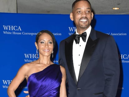 Los actores Will Smith y Jada Pinkett, en Washington, en 2016.