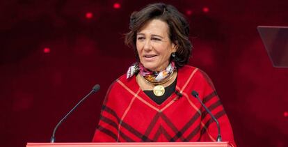 Ana Patricia Bot&oacute;n, presidenta de Banco Santander.