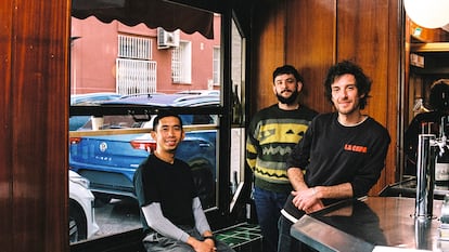 De izquierda a derecha, los tres socios de La Capa: Martin Philippe See, Arturo Romera y Antonio Tapia.