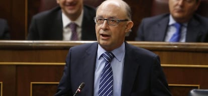 El ministro de Hacienda, Cristóbal Montoro. EFE/Archivo