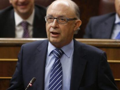 El ministro de Hacienda, Crist&oacute;bal Montoro. EFE/Archivo