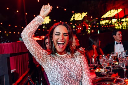 Paula Echevarría, en la gala Starlite 2025, celebrada el 10 de agosto en Marbella (Málaga).