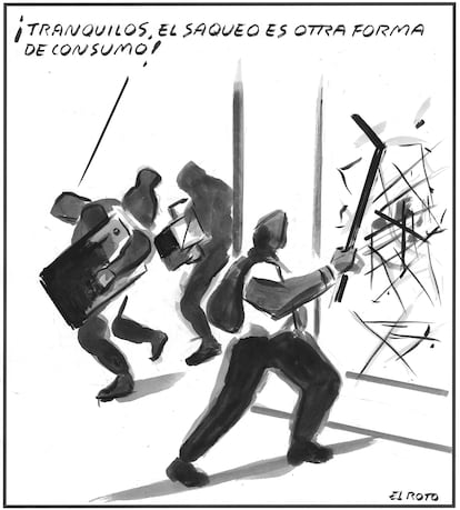 El Roto: consumistas