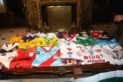 La colección de camisetas que viaja a Brasil.