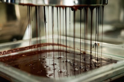 Elaboración del chocolate de Puchero. 