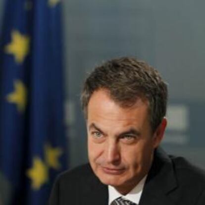 El presidente del Gobierno, José Luis Rodríguez Zapatero