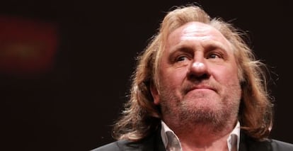 El actor Gerard Depardieu.