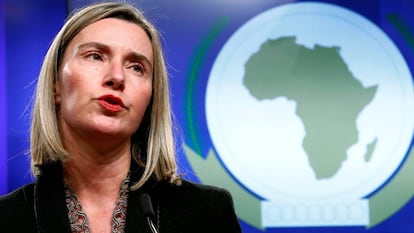 La alta representante de Política Exterior de la UE, Federica Mogherini.