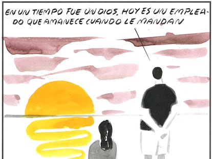 El Roto: empleado solar