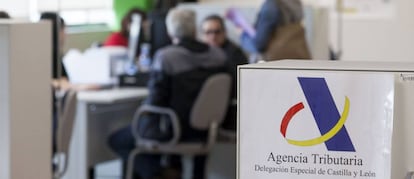 Oficina de la Agencia Tributaria en Castilla y León.