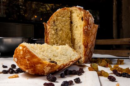 El 'panettone' del restaurante Eno.