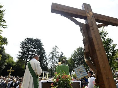 Servicio religioso en la localidad bávara de Murnau (Alemania).