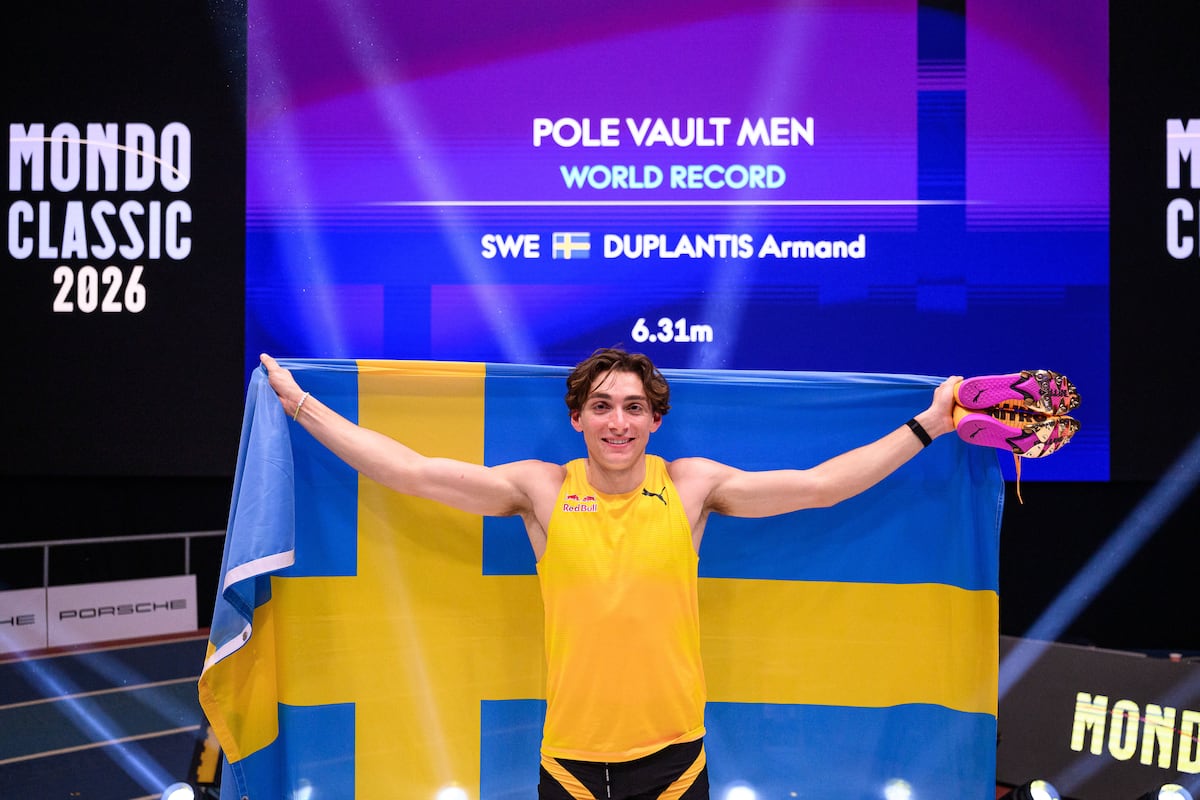 Duplantis bate su decimoquinto récord del mundo e inicia la escalada hacia los 6,40m